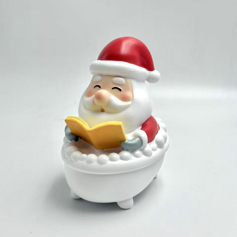 Dekorative Weihnachtsmann Figur Karnz