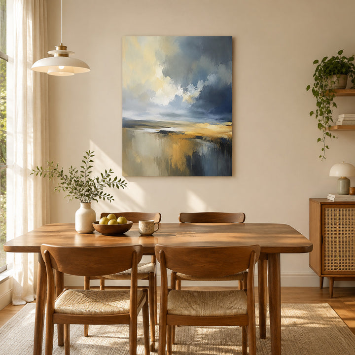 Moderne abstrakte Landschaft Leinwandkunst