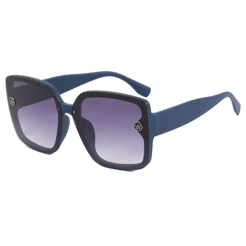 Damen modische quadratische Sonnenbrille mit extravagantem Design Karnz