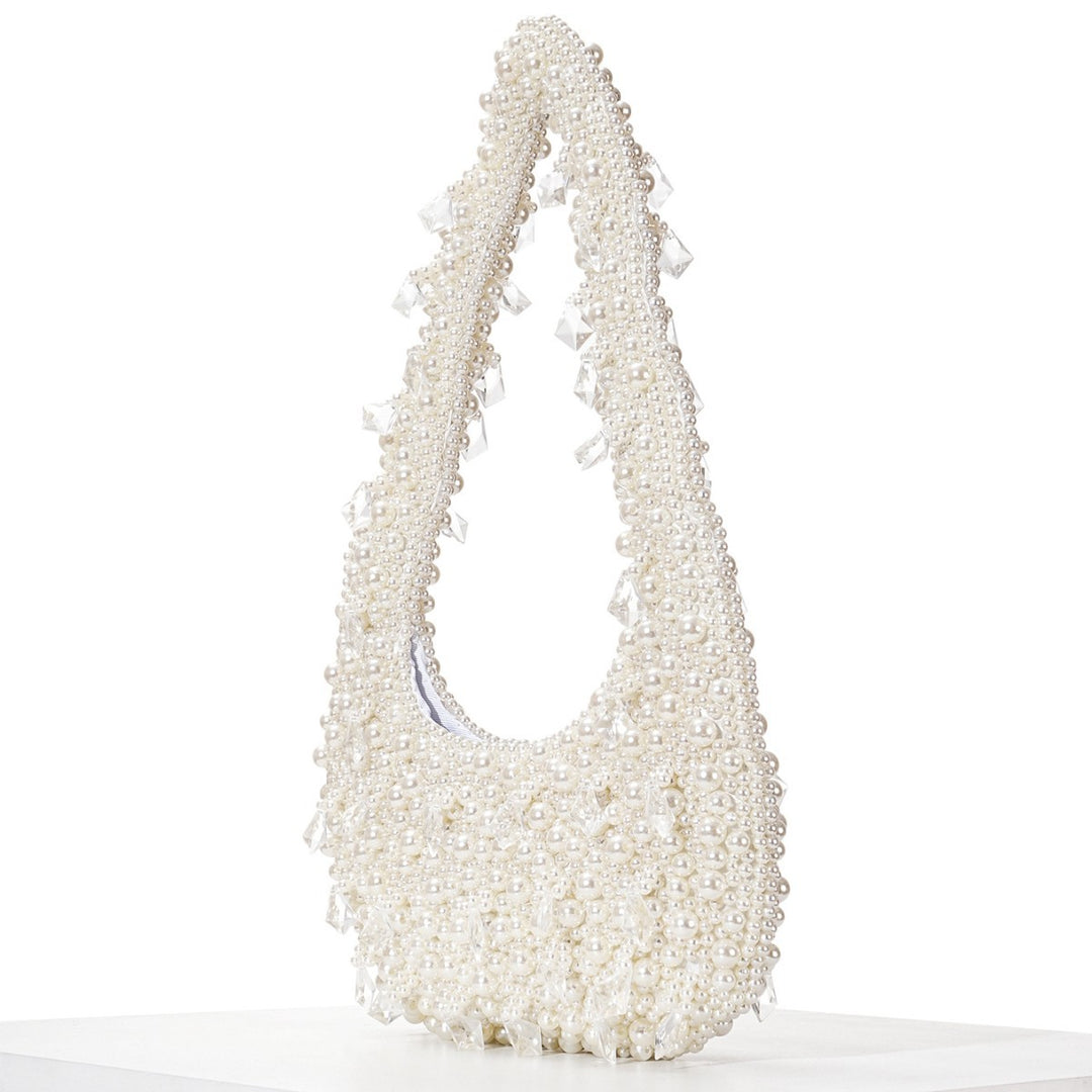 Perlenbestickte Abendtasche
