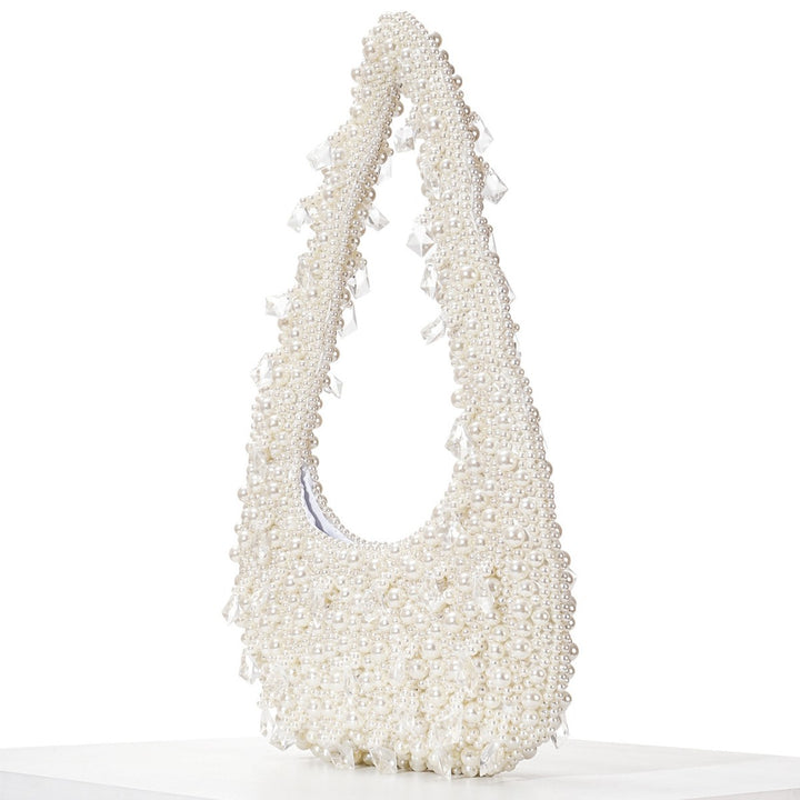 Perlenbestickte Abendtasche