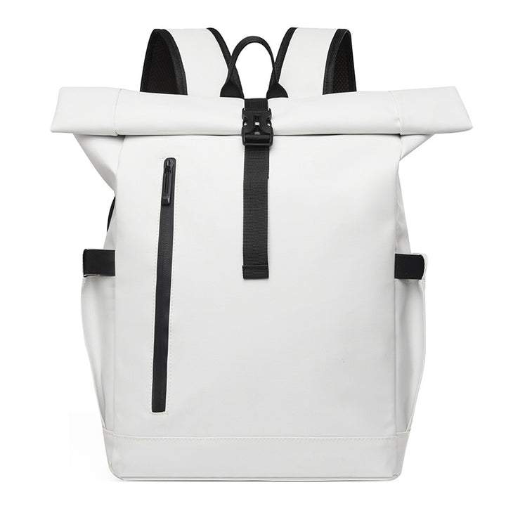 Wasserdichter strukturierter Roll-Top Rucksack Karnz