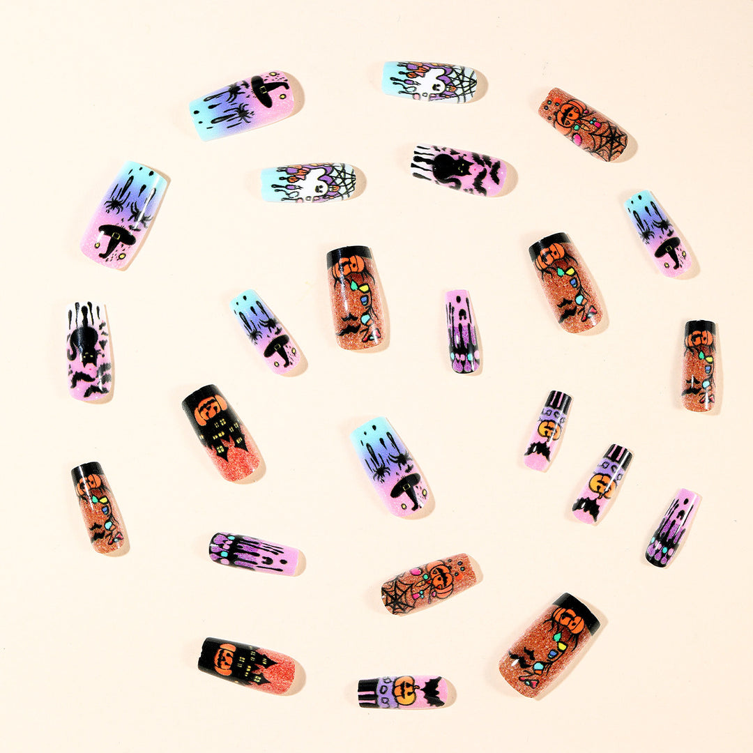 Halloween-Themen Nagelkunst Set Karnz