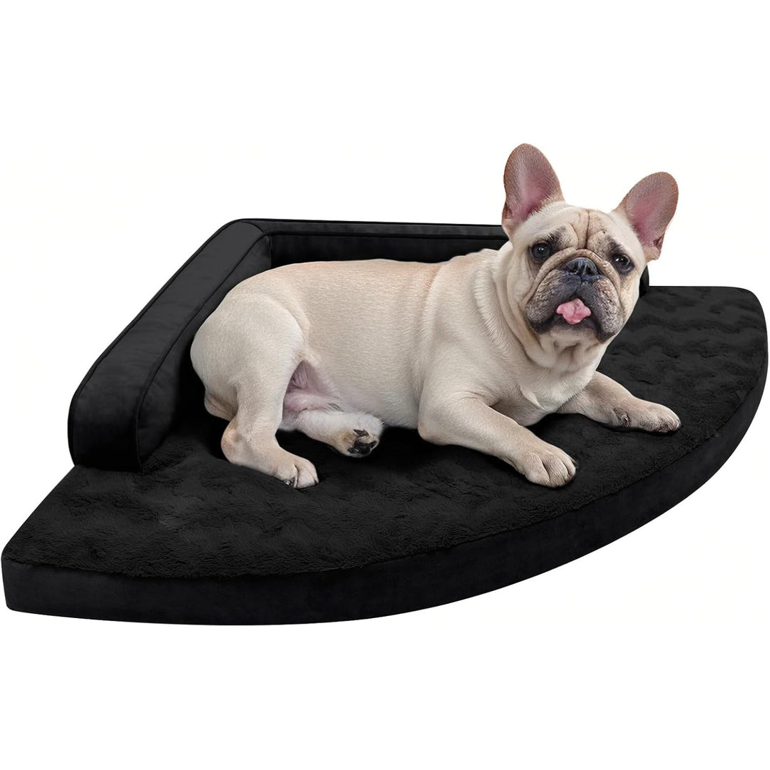 Crescentförmiges orthopädisches Hundebett