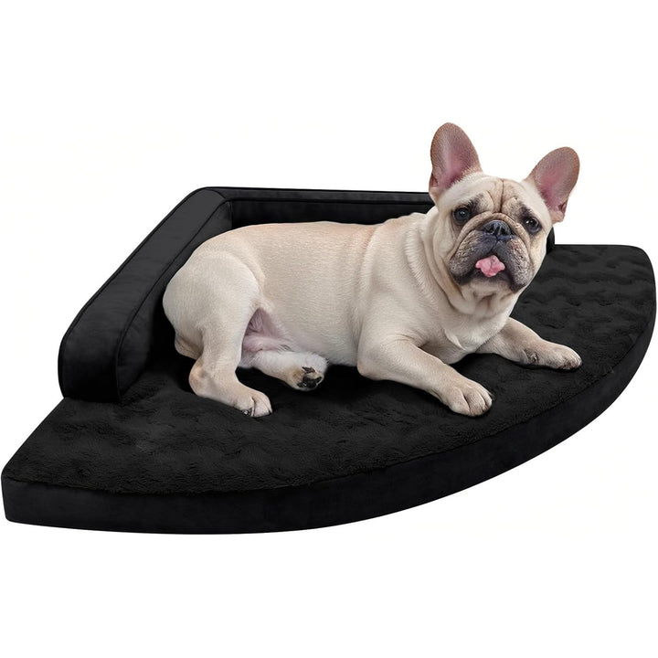 Crescentförmiges orthopädisches Hundebett