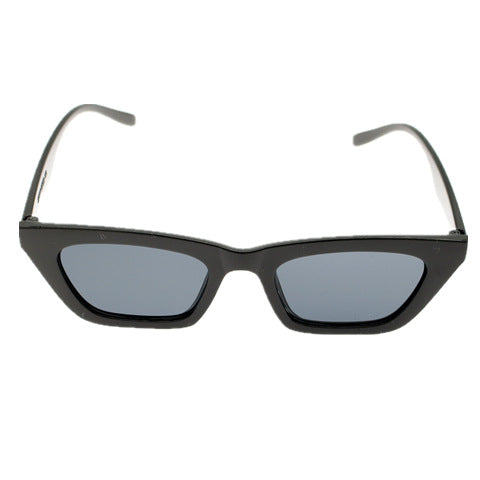 Damen geometrische Sonnenbrille mit raffiniertem Kunststoffrahmen Karnz