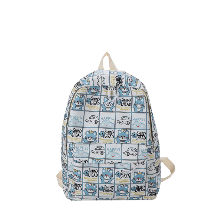 Cartoon gemusterten Rucksack Karnz