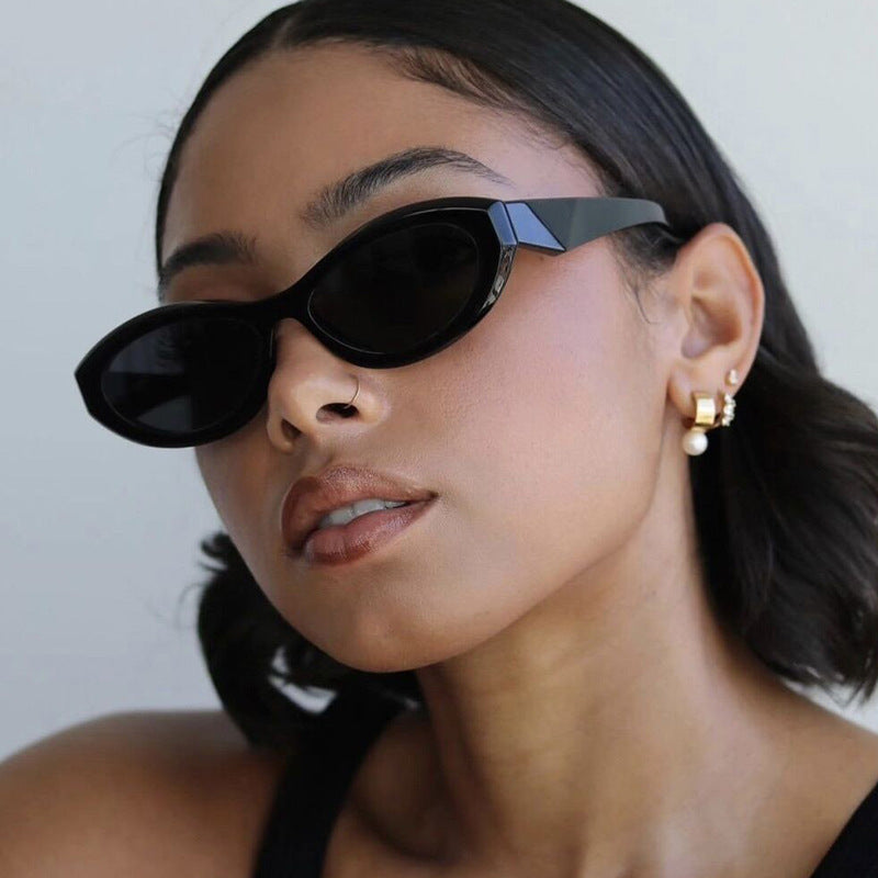 Damen Cat-Eye Sonnenbrille mit stylishem Rahmen Karnz