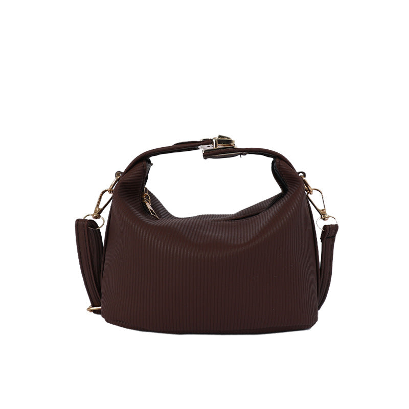 WoTextured Rippte Handtasche Karnz