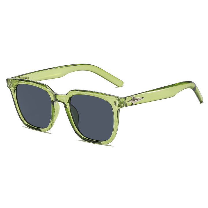 Stylische Quadratische Rahmen Sonnenbrille Karnz