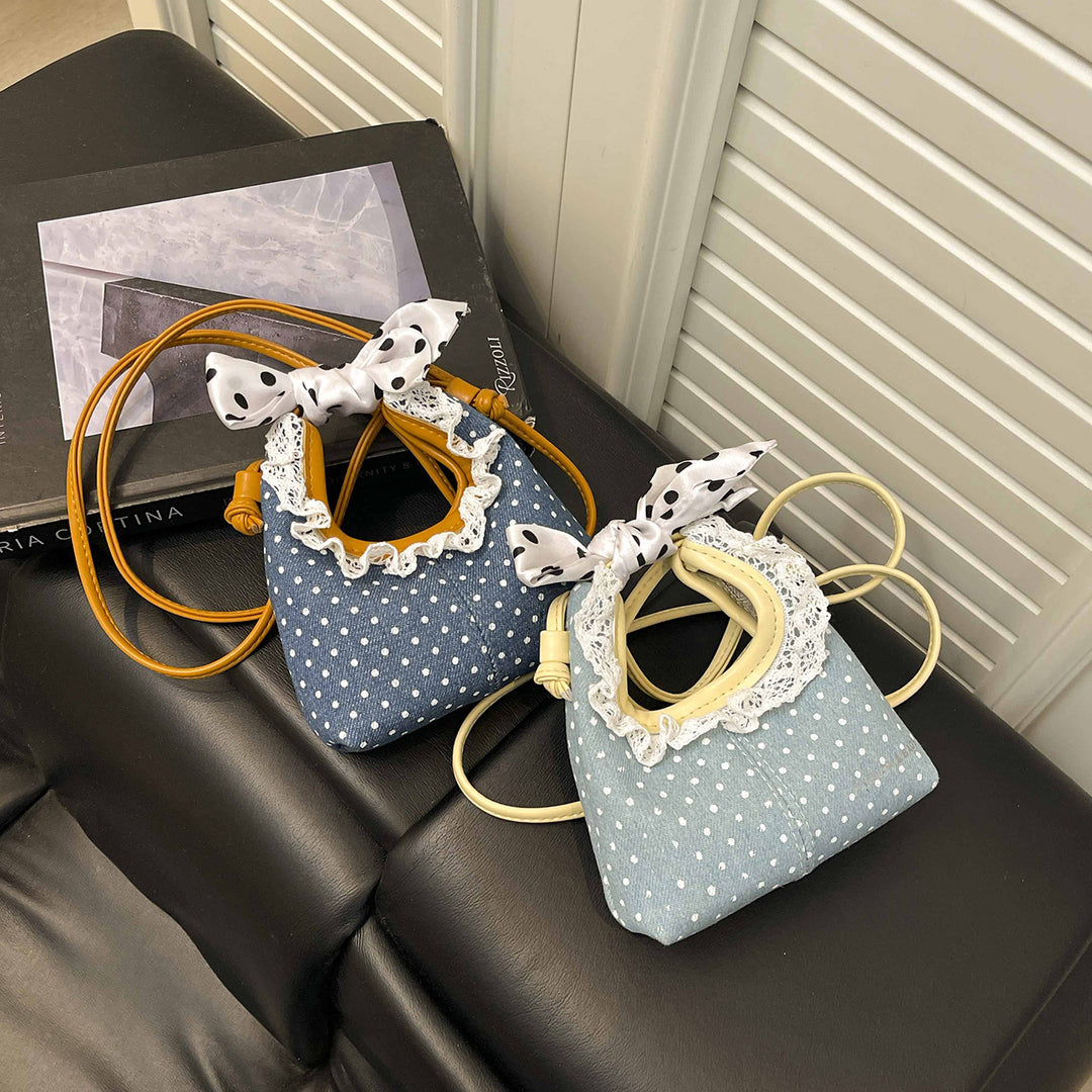 Stylische Mini-Schultertasche