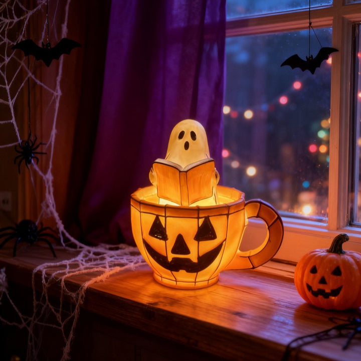 Dekorative Halloween Geist Leselampe Karnz