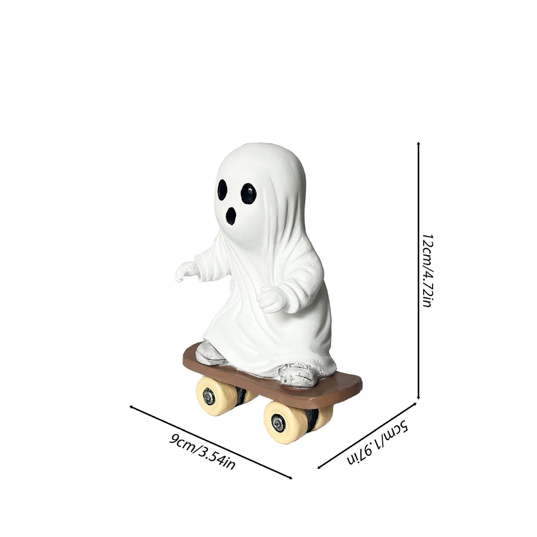 Dekorative Skateboard-Gespenst Figur Karnz