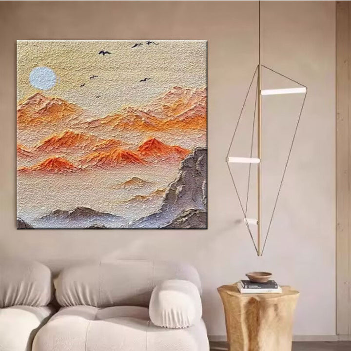 Szenische Berglandschaft Leinwandkunst  1788460641