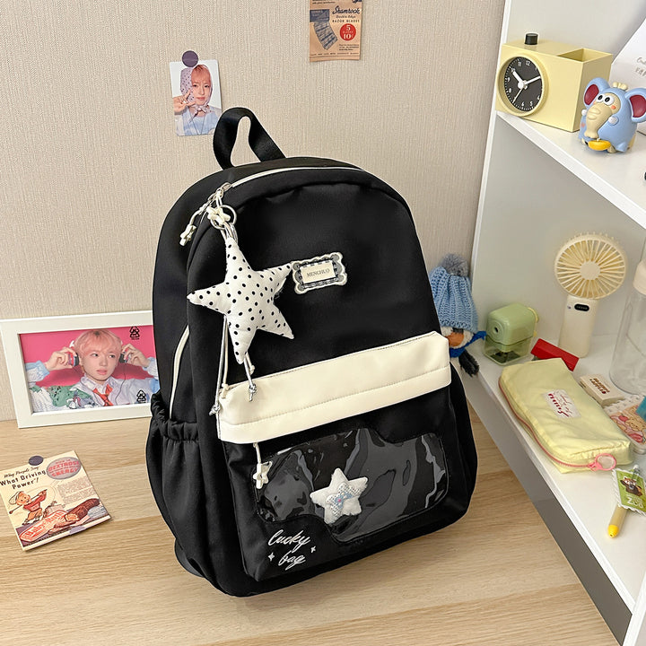 Fun Star-Bestickte Rucksack Karnz