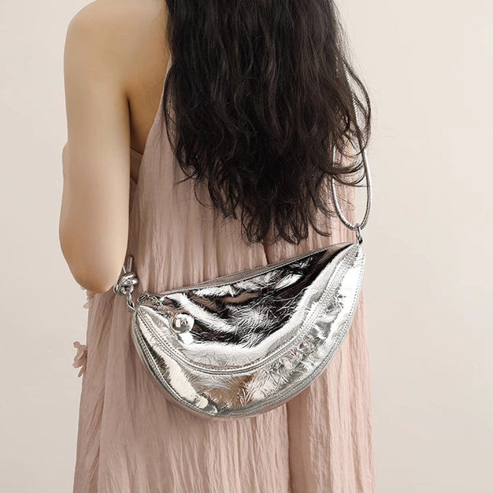Metallic Modische Schultertasche Karnz