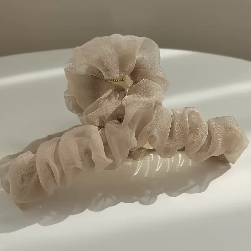 Delikate Durchsichtige Scrunchie Karnz