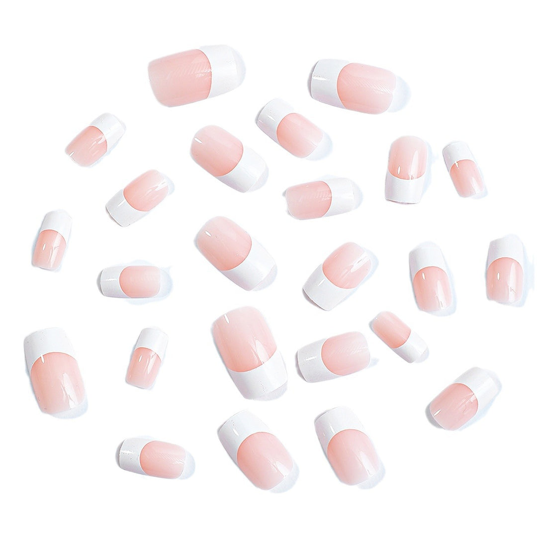 French Tip Press-On Nail Set Karnz