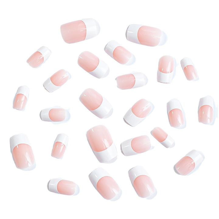 French Tip Press-On Nail Set Karnz