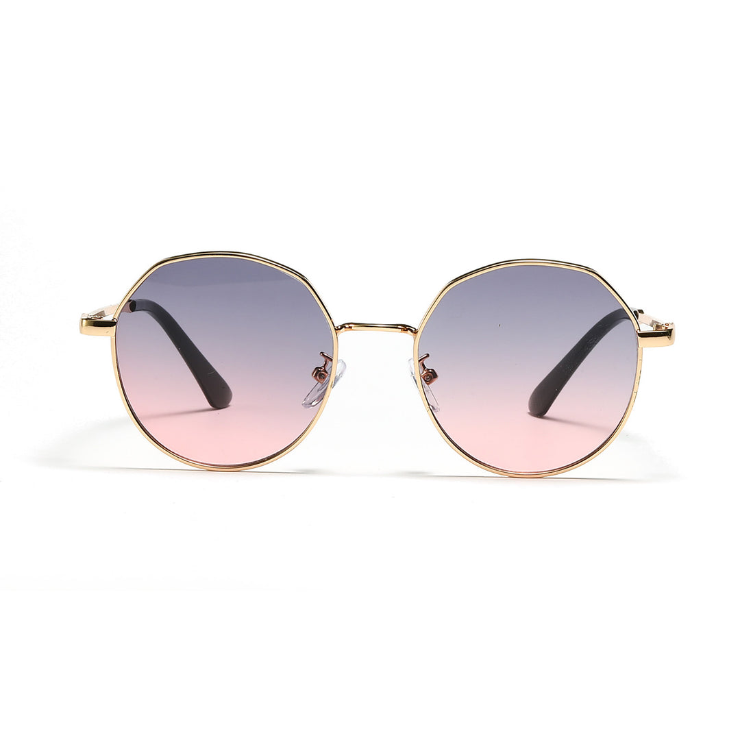Damen modische achteckige Sonnenbrille mit exklusivem Rahmen Karnz