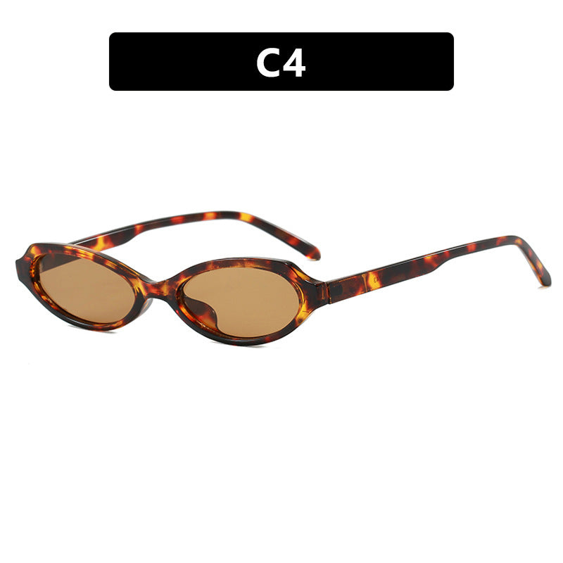 Damen elegante Sonnenbrille im stylischen Ovaldesign Karnz