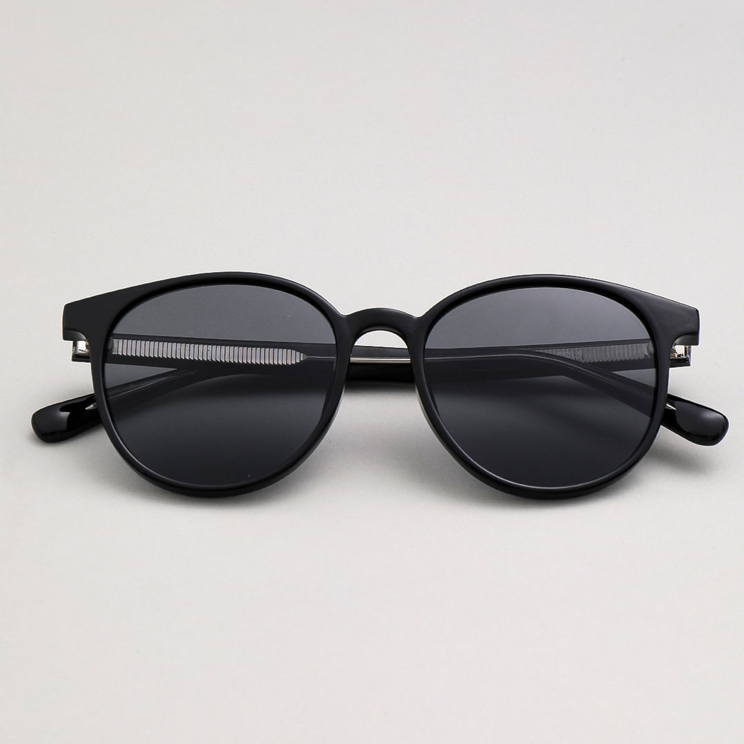 Damen modische Sonnenbrille im eleganten, runden Design mit UV-Schutz Karnz