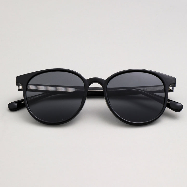 Damen modische Sonnenbrille im eleganten, runden Design mit UV-Schutz Karnz