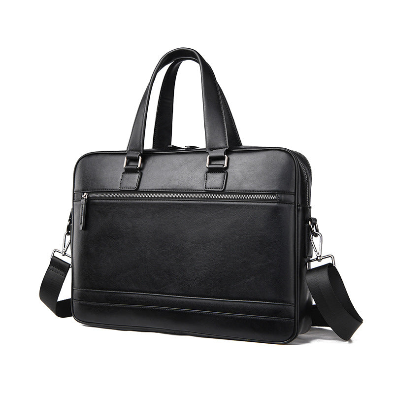 Professionelle Leder Laptop Aktentasche Karnz