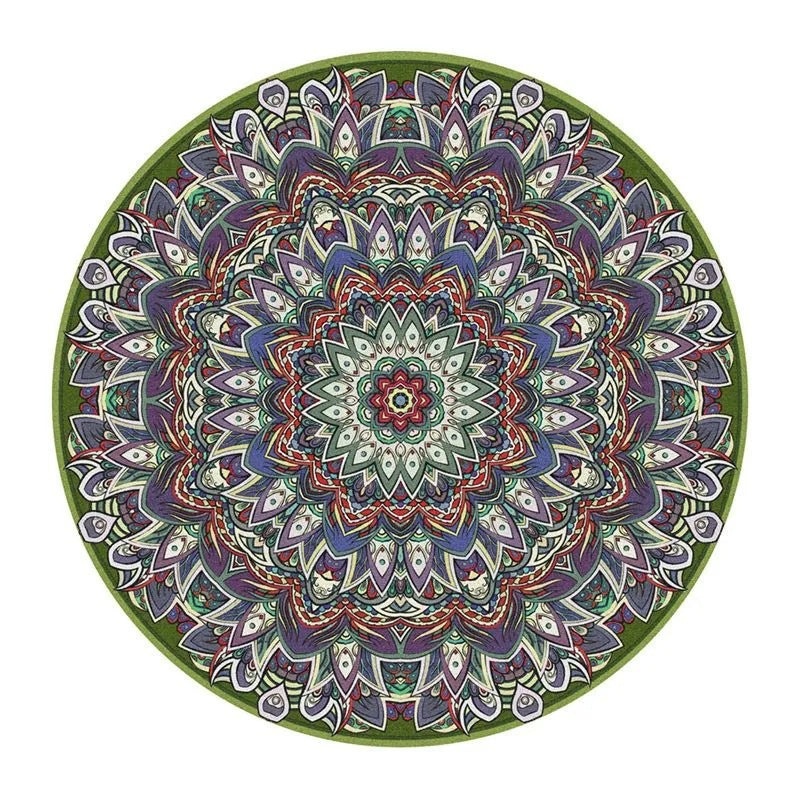 Künstlerisches Mandala-Design-Teppich