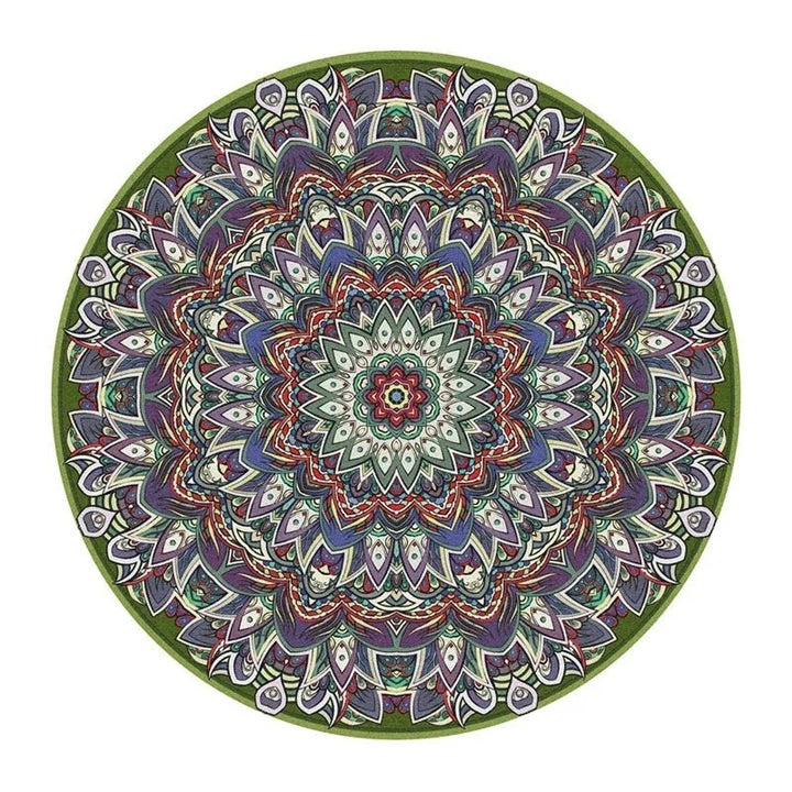 Künstlerisches Mandala-Design-Teppich