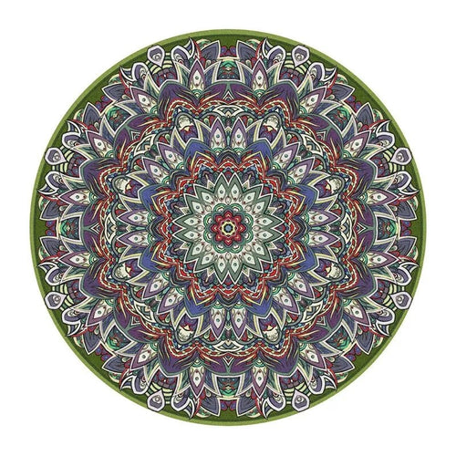 Künstlerisches Mandala-Design-Teppich