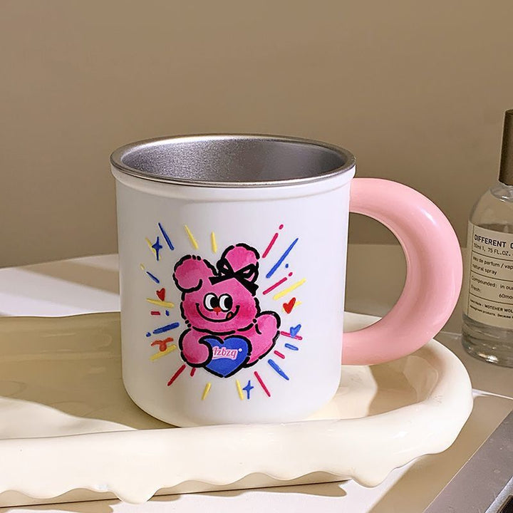 Keramiktasse mit Verspieltem Tierdesign Karnz