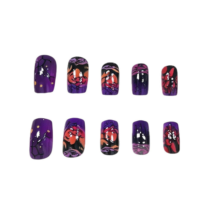 Künstlerische Saisonale Nagelkunst Karnz