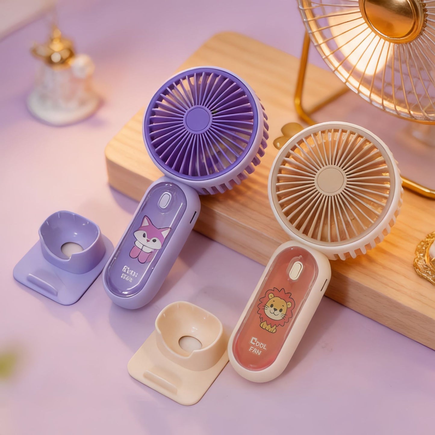 Damen Tragbarer Mini Ventilator Karnz