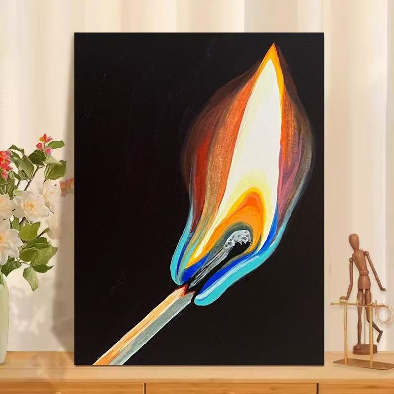 Abstract Smoke Art Print Karnz