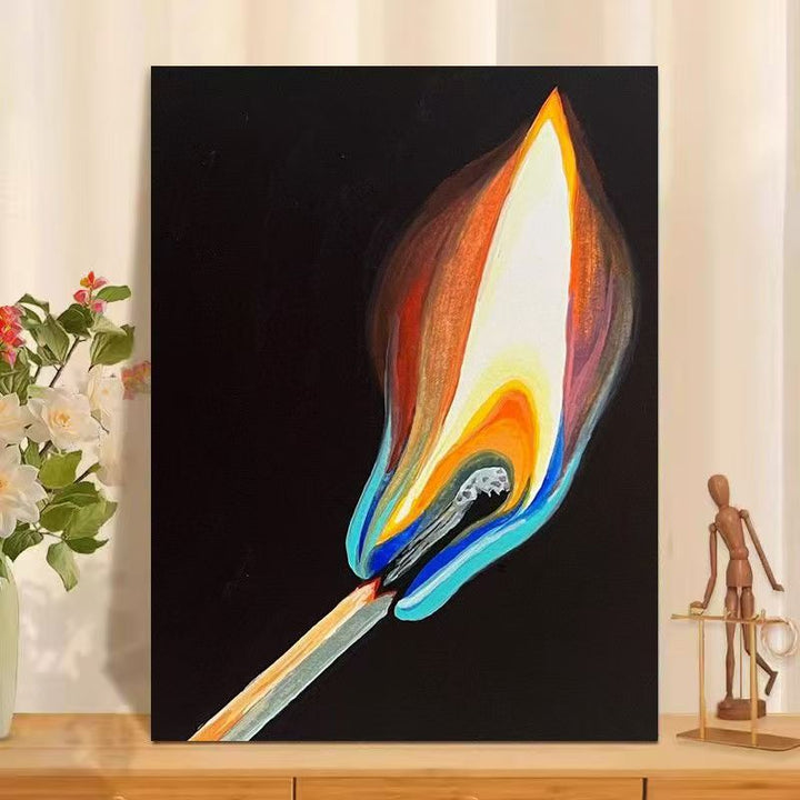 Abstract Smoke Art Print Karnz