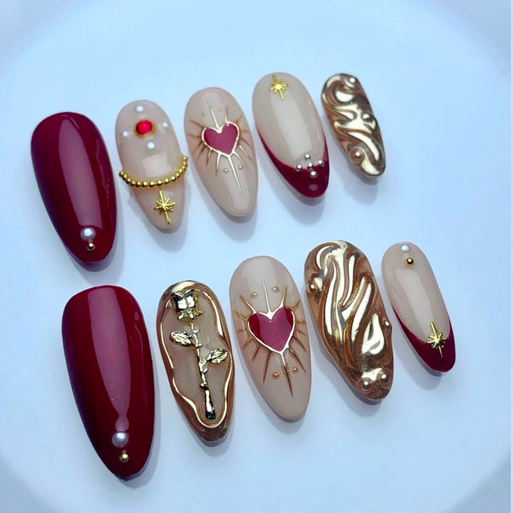 Künstlerisches Nageldesign Karnz