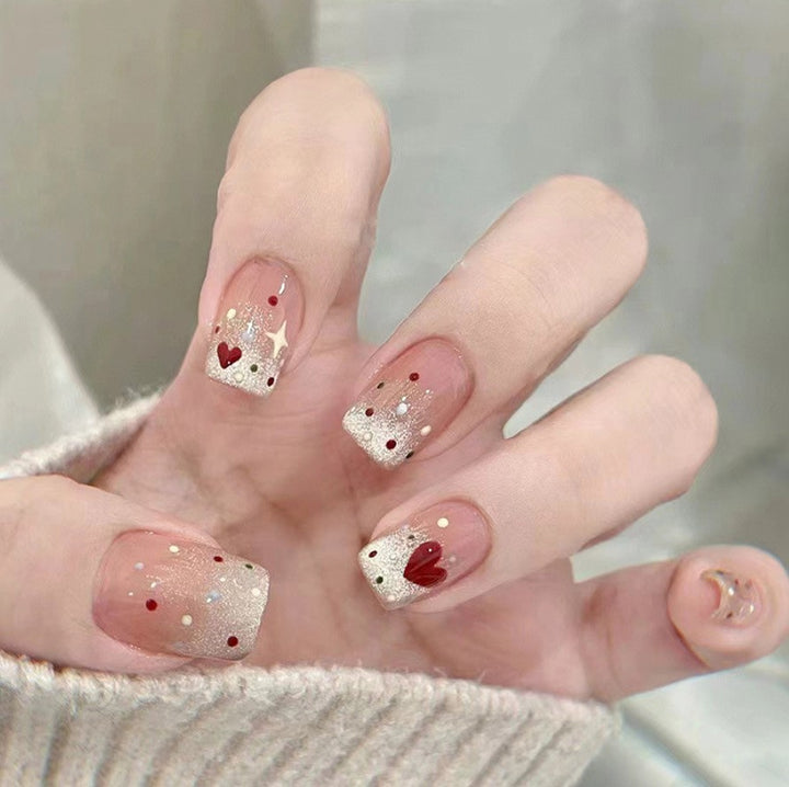 Dekoratives Press-On-Nageldesign Karnz