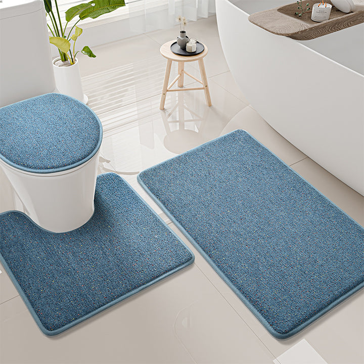 Rutschfeste Memory-Foam-Badmatte-Set