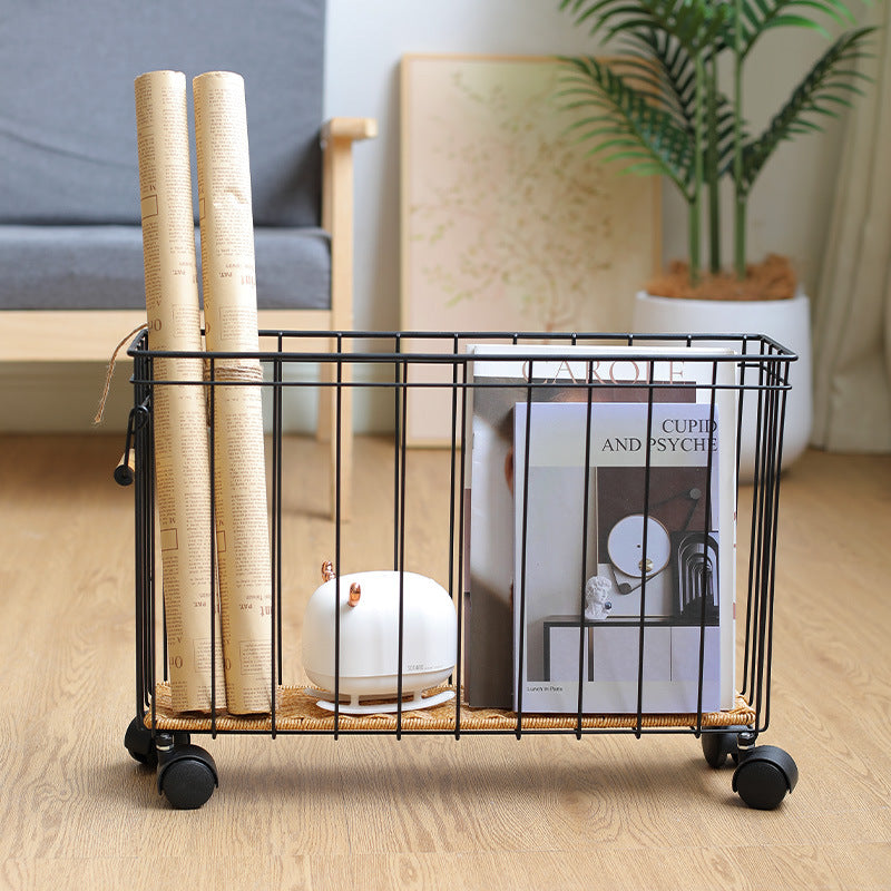 Unisex Moderner Aufbewahrungskorb mit Rollen Karnz