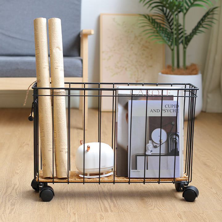 Unisex Moderner Aufbewahrungskorb mit Rollen Karnz