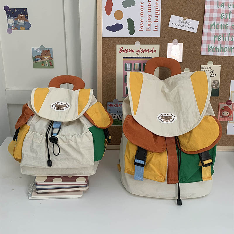 Buntes Patchwork Rucksack Karnz