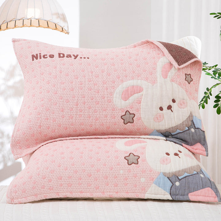 Damen Kissenbezug mit fröhlichem Pinguin-Motiv Karnz