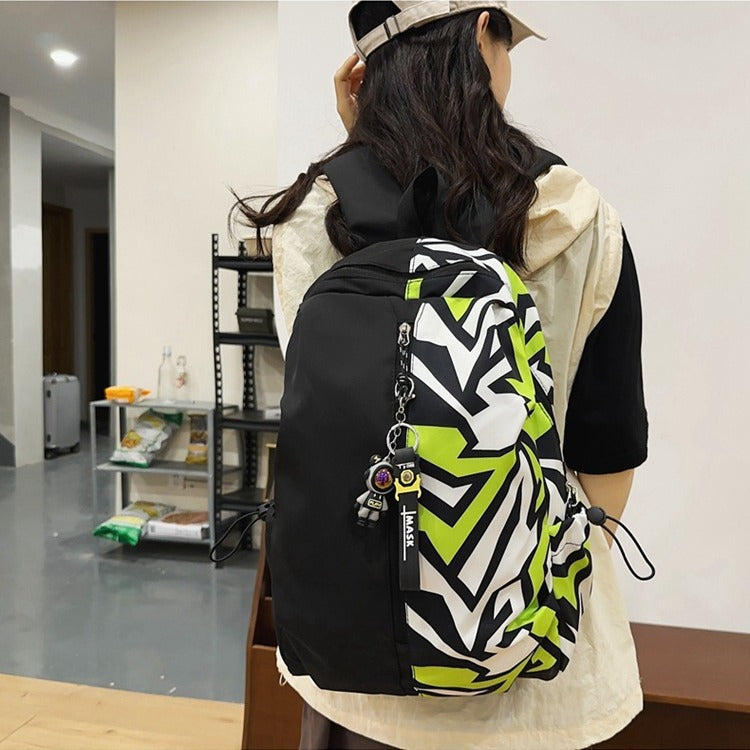 Grafikdruck-Rucksack Karnz