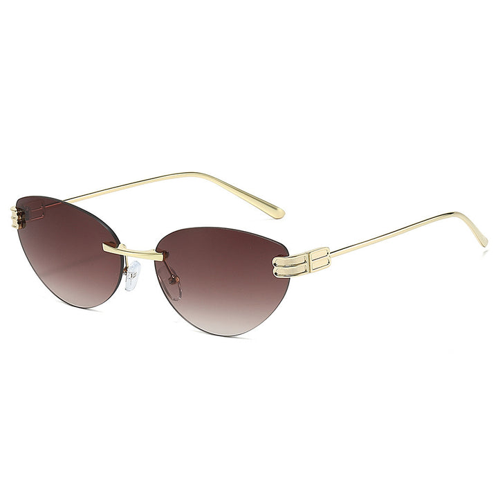 Einzigartige Winkel-Katzenaugen-Sonnenbrille Karnz