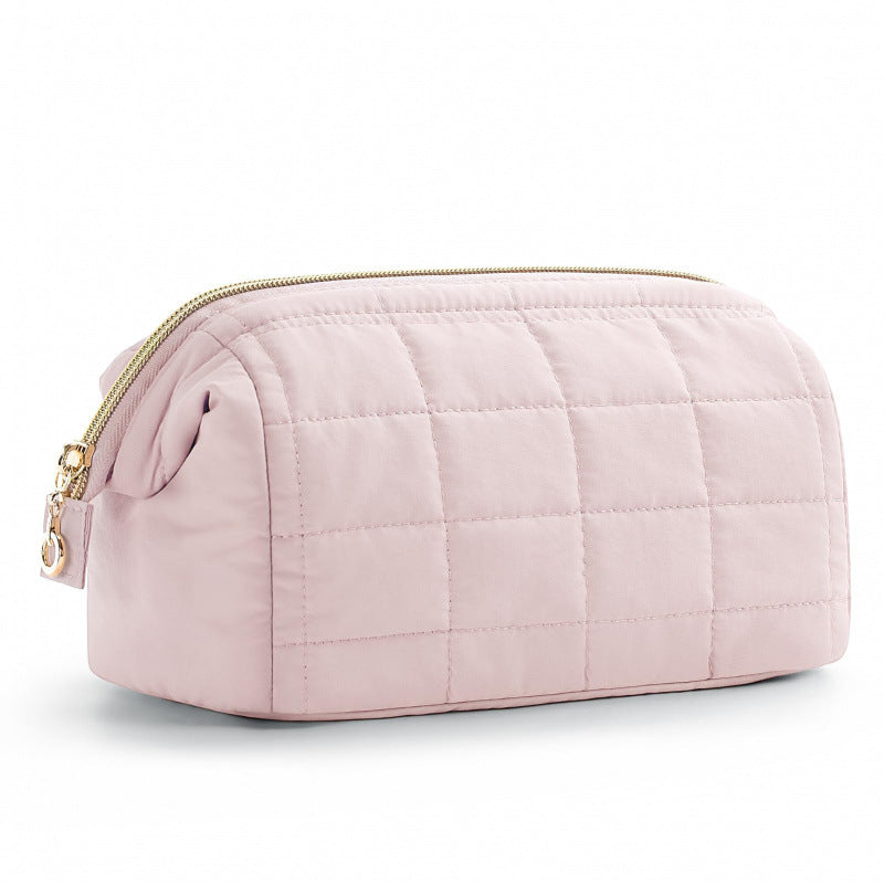 Gepolsterte Kosmetiktasche mit Elegantem Reißverschluss Karnz