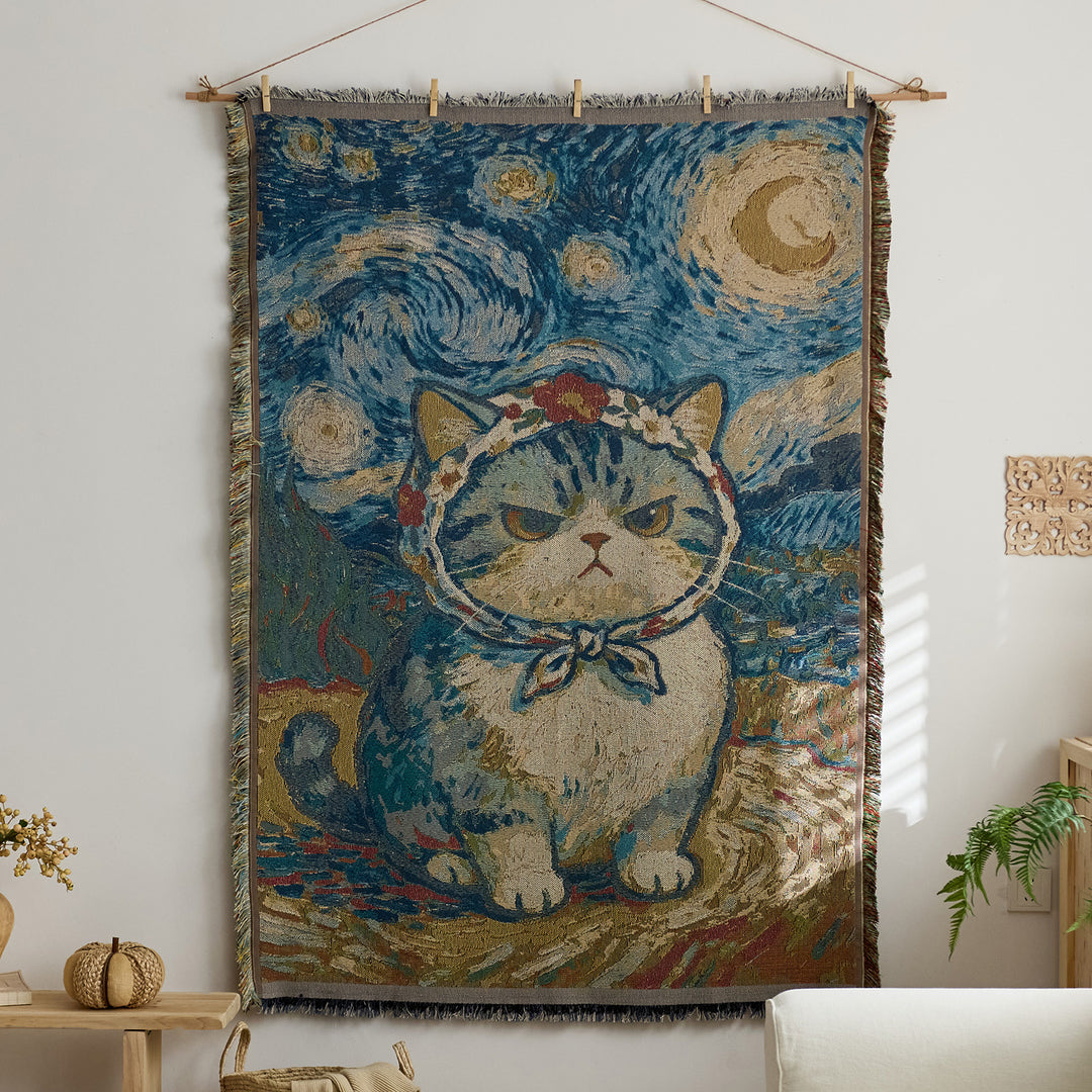 Künstlerisches Wandteppichwandbehang