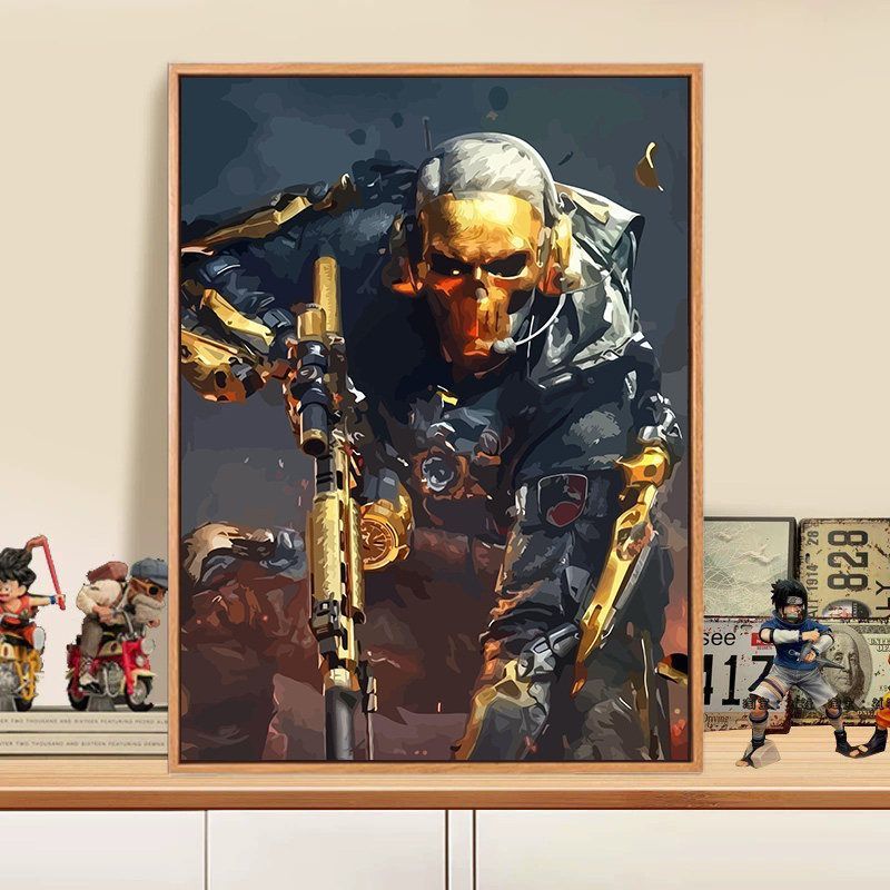 Action Hero Kunstdruck Karnz