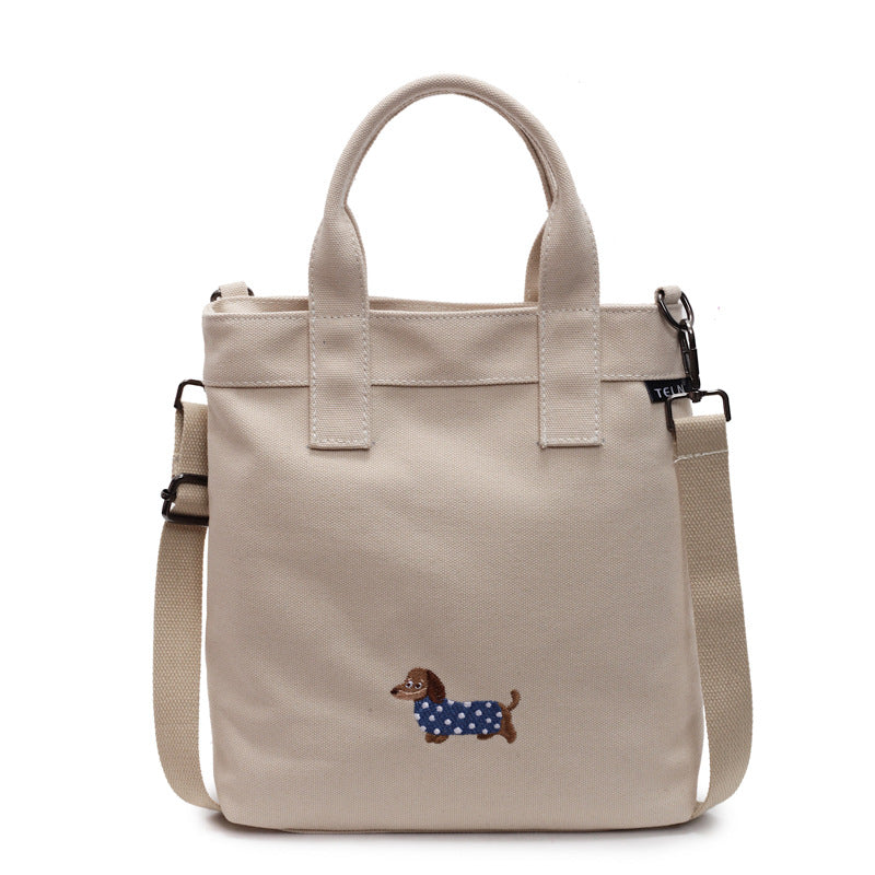 Stylische Canvas-Handtasche Karnz