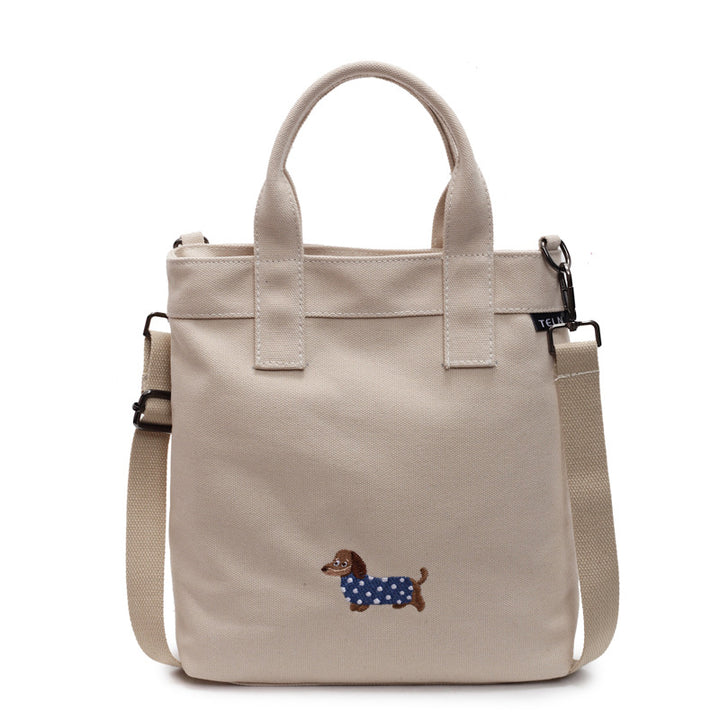 Stylische Canvas-Handtasche Karnz